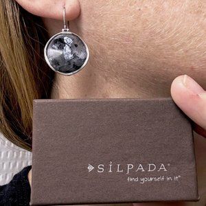 Silpada Sterling Silver Feldspar Earrings